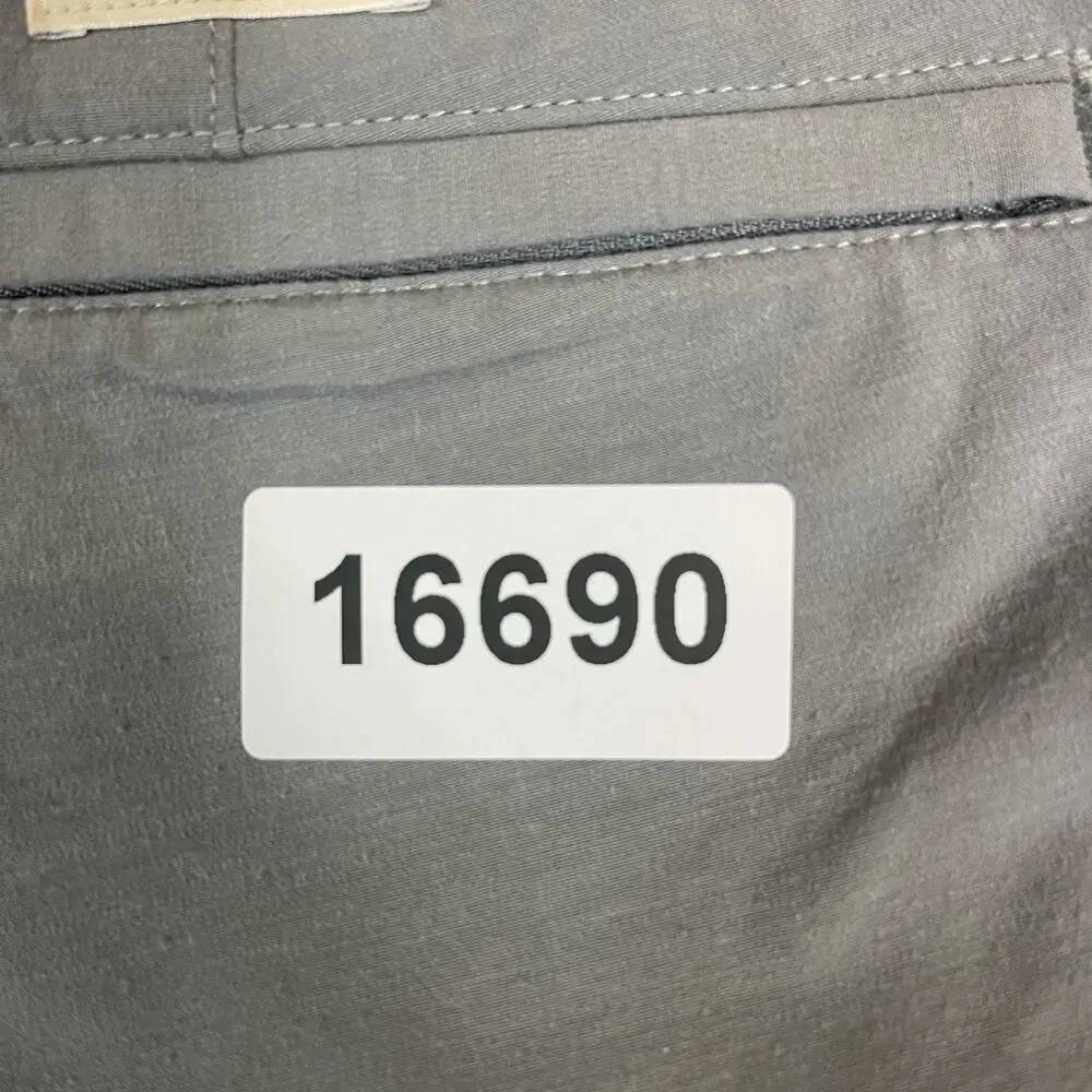 Faherty Short Mens 36‎ Gray Chino Flat Front Pockets Regular Fit 7